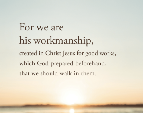 God’s Workmanship